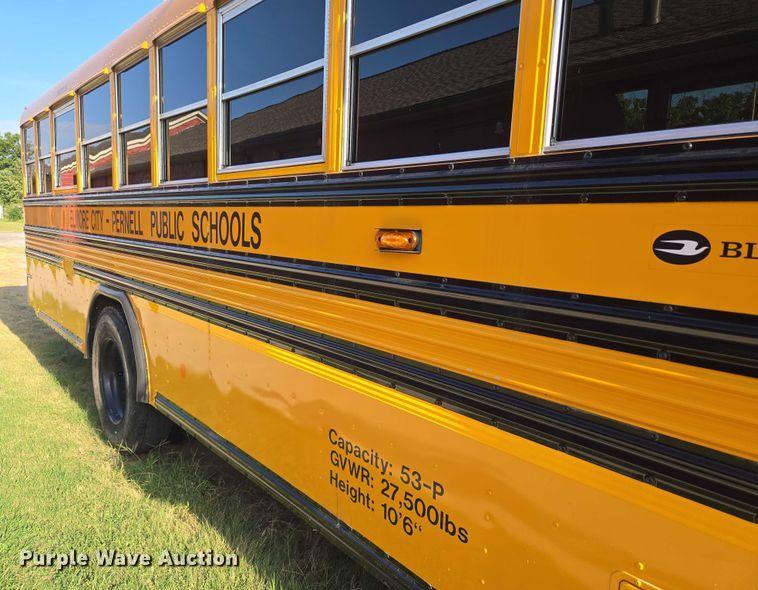 image for item EU3571 2020 Blue Bird Vision  school bus