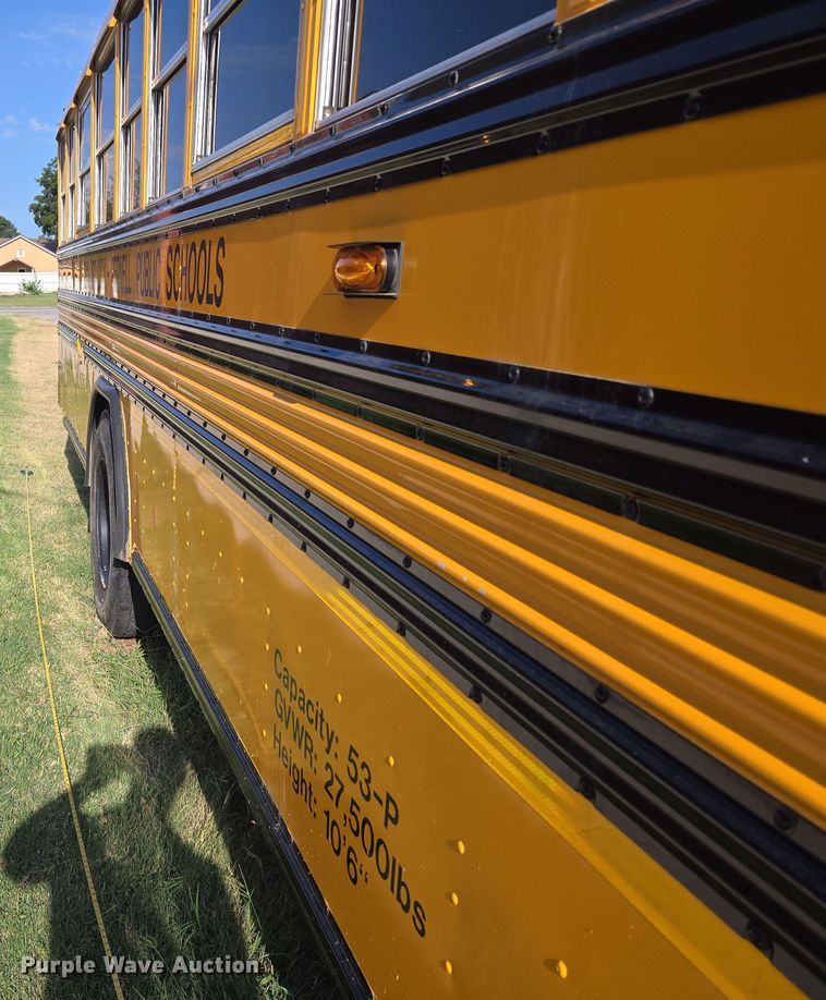 image for item EU3571 2020 Blue Bird Vision  school bus