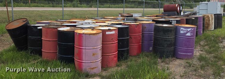 image for item EU3572 (65) 55 gallon drums