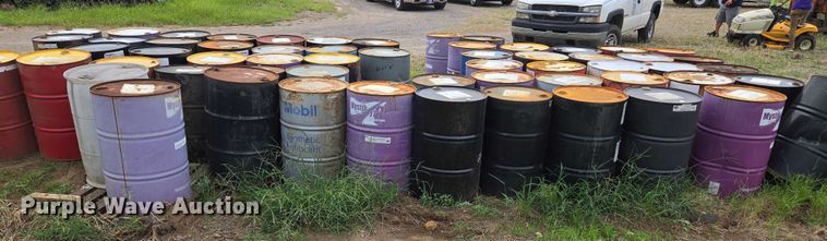 image for item EU3572 (65) 55 gallon drums