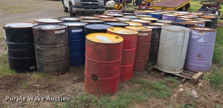 image for item EU3572 (65) 55 gallon drums