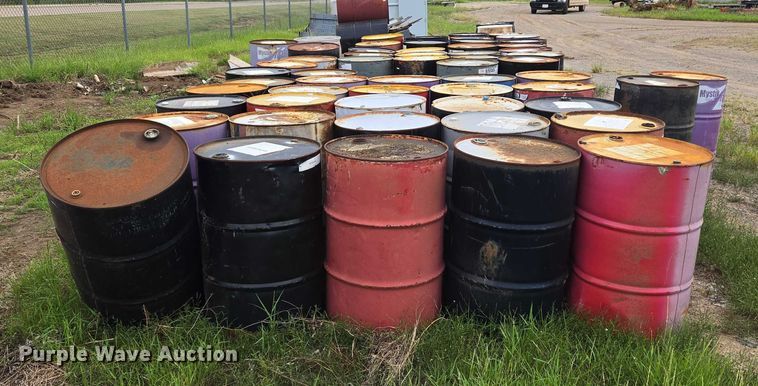 image for item EU3572 (65) 55 gallon drums