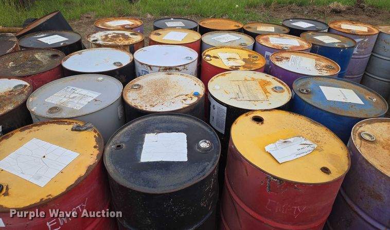 image for item EU3572 (65) 55 gallon drums