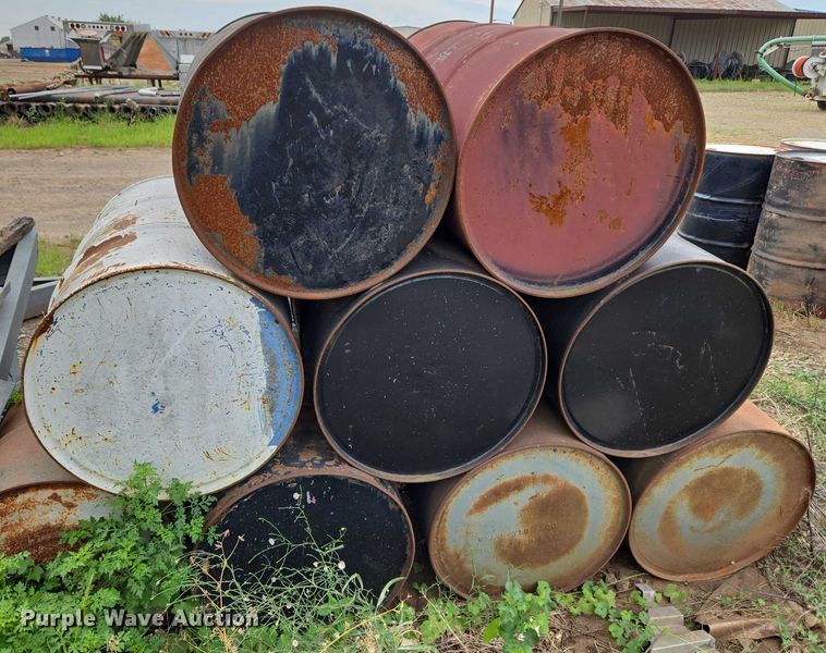 image for item EU3572 (65) 55 gallon drums