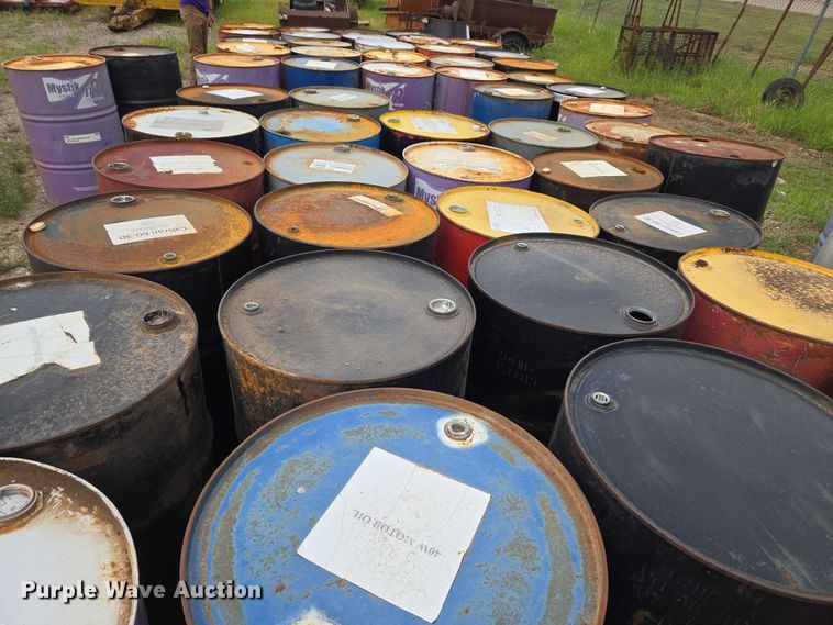 image for item EU3572 (65) 55 gallon drums