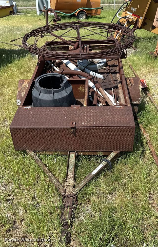 image for item EU3575 Shop built reel trailer