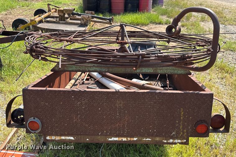 image for item EU3575 Shop built reel trailer