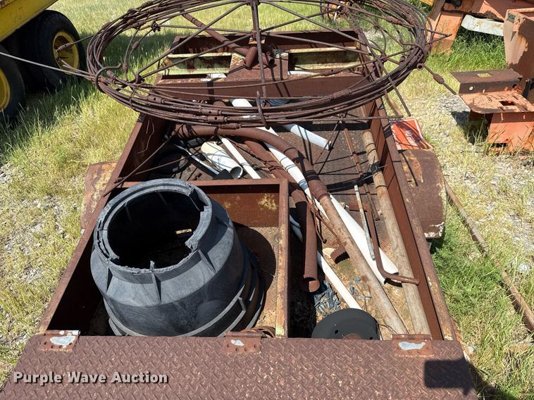 image for item EU3575 Shop built reel trailer