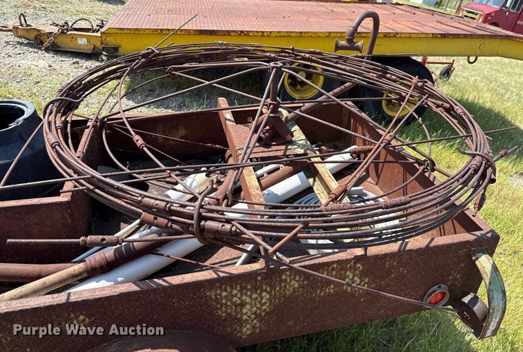 image for item EU3575 Shop built reel trailer