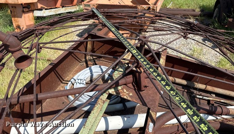 image for item EU3575 Shop built reel trailer