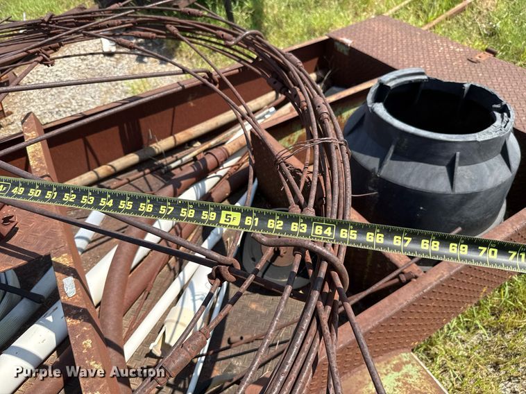 image for item EU3575 Shop built reel trailer