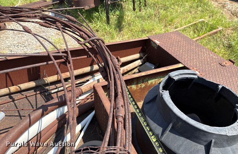 image for item EU3575 Shop built reel trailer