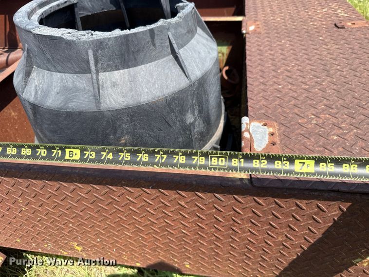 image for item EU3575 Shop built reel trailer