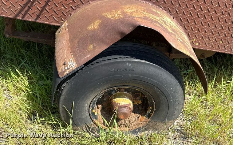 image for item EU3575 Shop built reel trailer