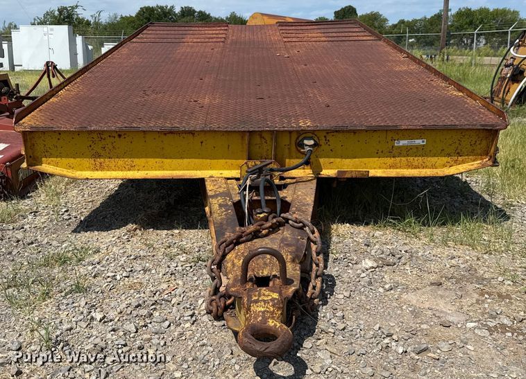 image for item EU3579 Shop built equipment trailer