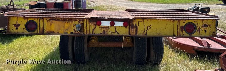 image for item EU3579 Shop built equipment trailer