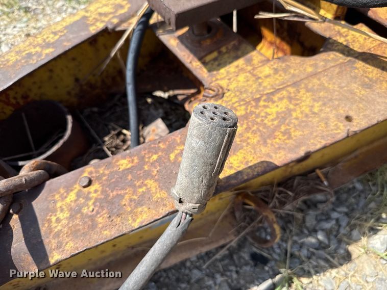 image for item EU3579 Shop built equipment trailer