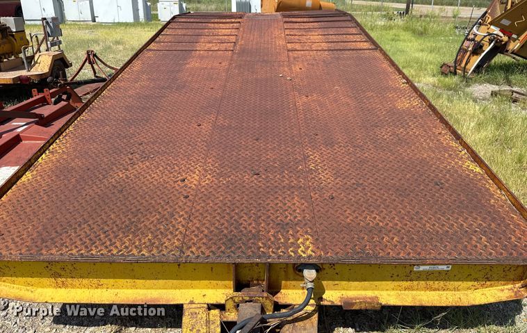 image for item EU3579 Shop built equipment trailer