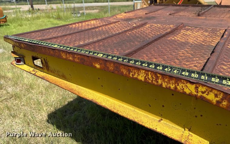 image for item EU3579 Shop built equipment trailer