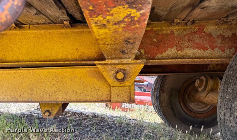 image for item EU3579 Shop built equipment trailer