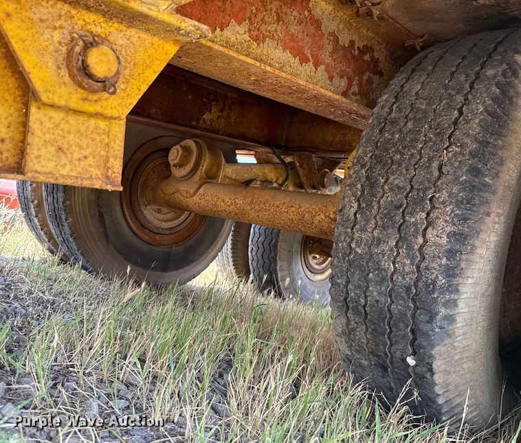 image for item EU3579 Shop built equipment trailer