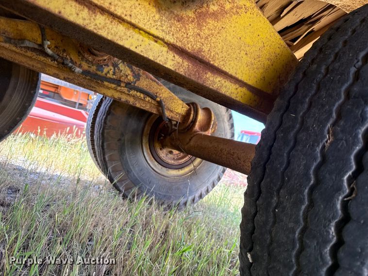 image for item EU3579 Shop built equipment trailer