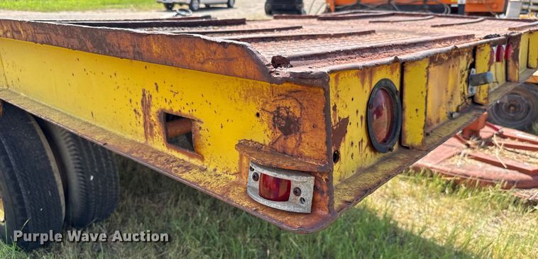 image for item EU3579 Shop built equipment trailer