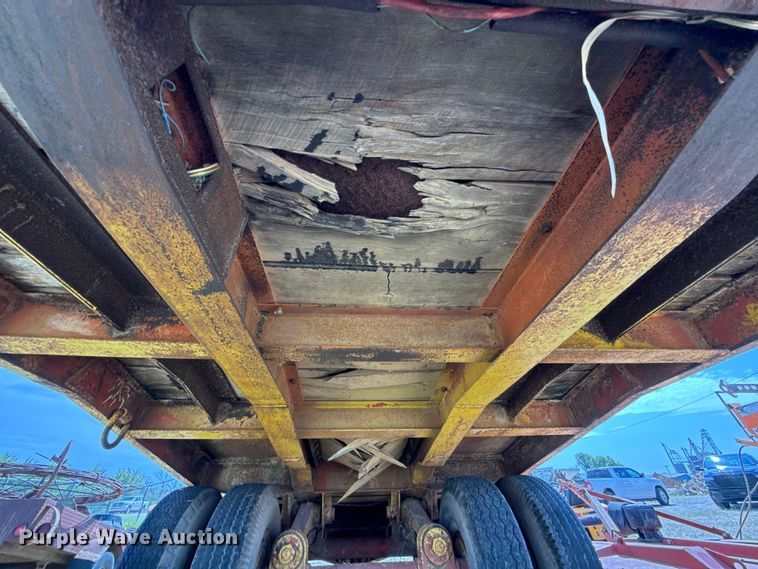 image for item EU3579 Shop built equipment trailer