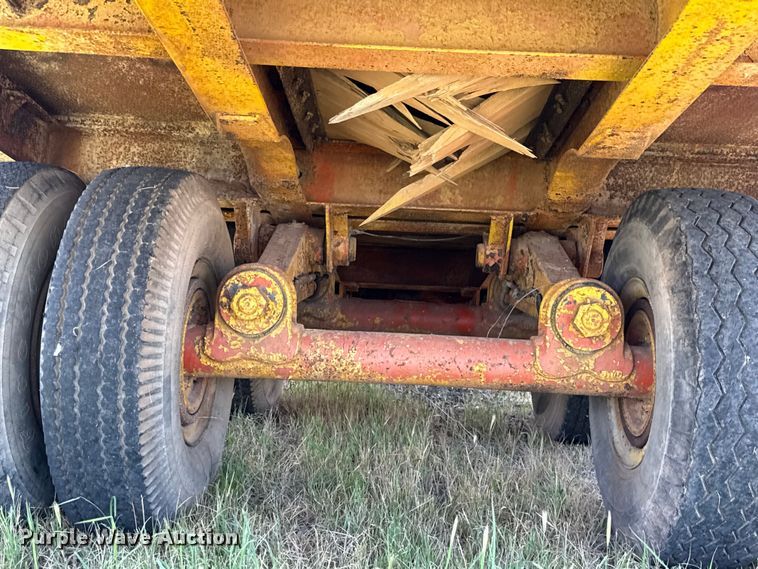 image for item EU3579 Shop built equipment trailer