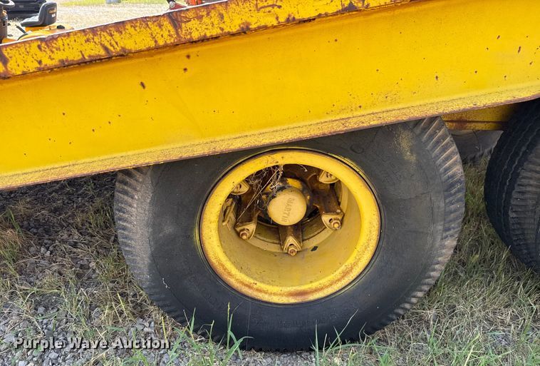 image for item EU3579 Shop built equipment trailer