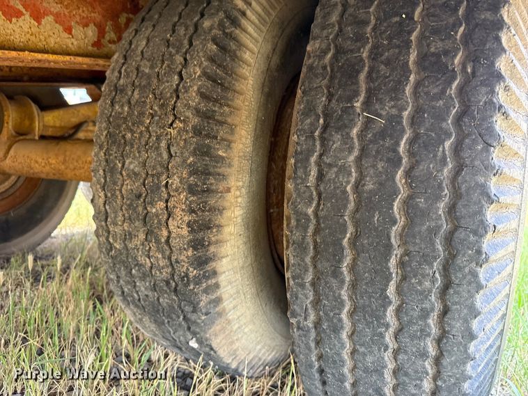 image for item EU3579 Shop built equipment trailer