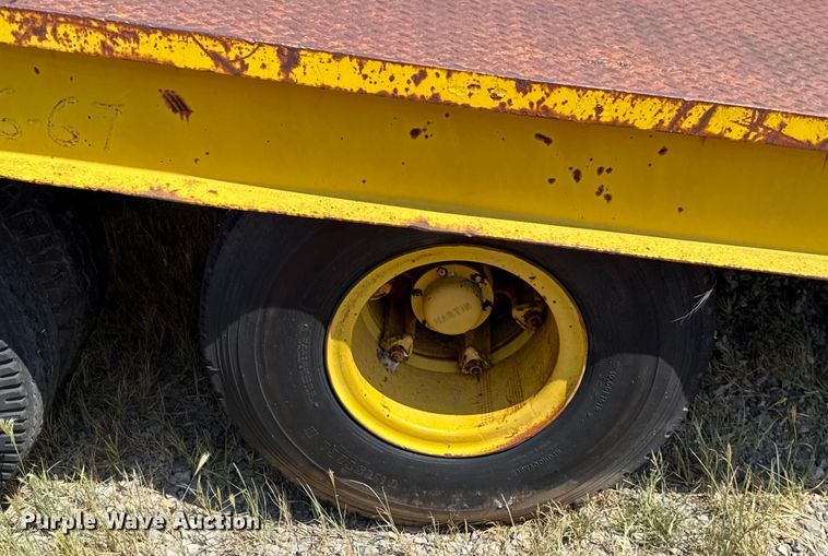 image for item EU3579 Shop built equipment trailer