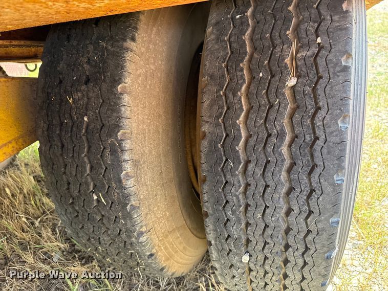 image for item EU3579 Shop built equipment trailer