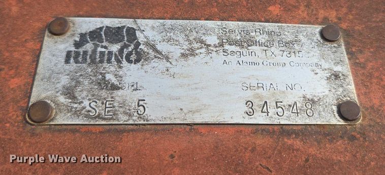 image for item EU3581 Rhino SE5 rotary mower