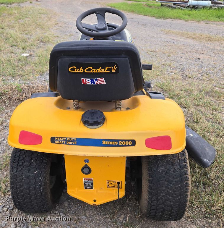 image for item EU3582 Cub Cadet Heavy-Duty LT2042 lawn mower
