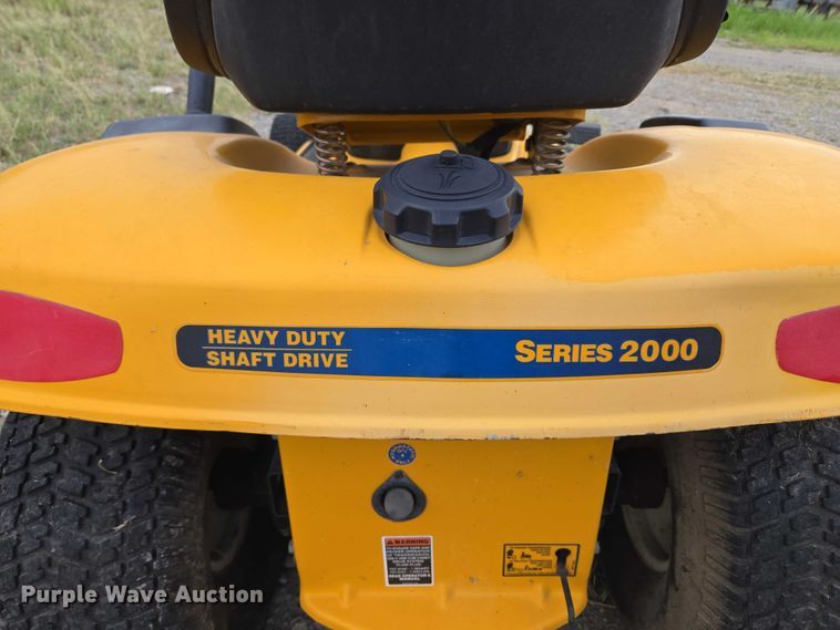 image for item EU3582 Cub Cadet Heavy-Duty LT2042 lawn mower