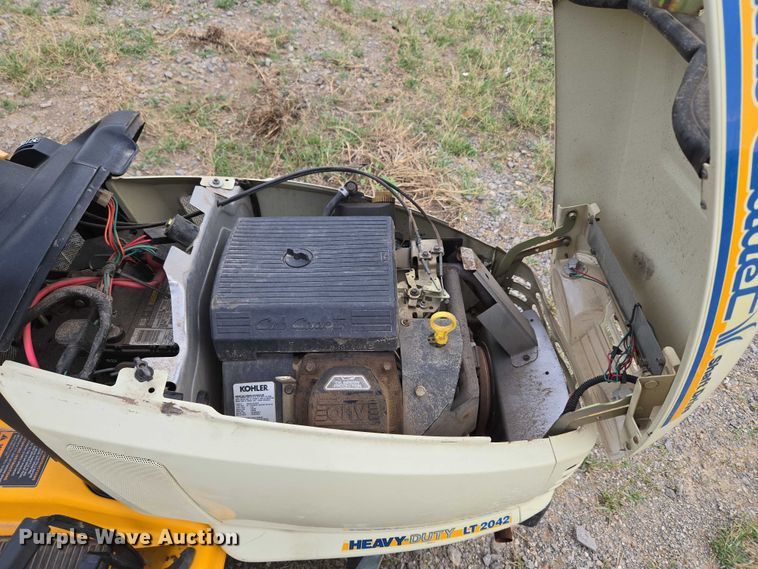 image for item EU3582 Cub Cadet Heavy-Duty LT2042 lawn mower