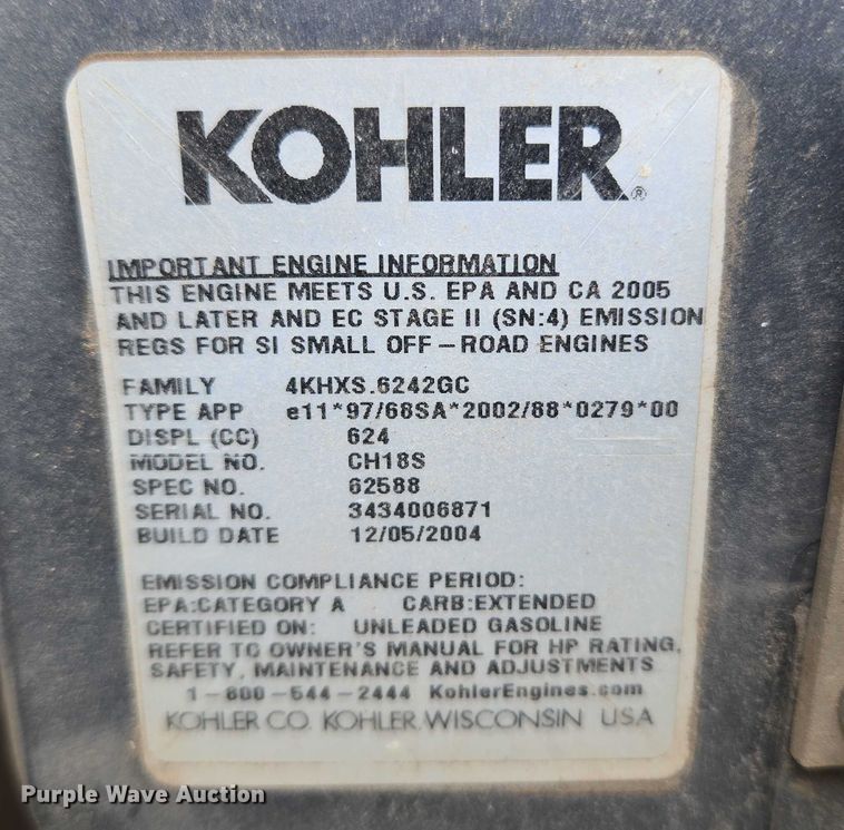 image for item EU3582 Cub Cadet Heavy-Duty LT2042 lawn mower