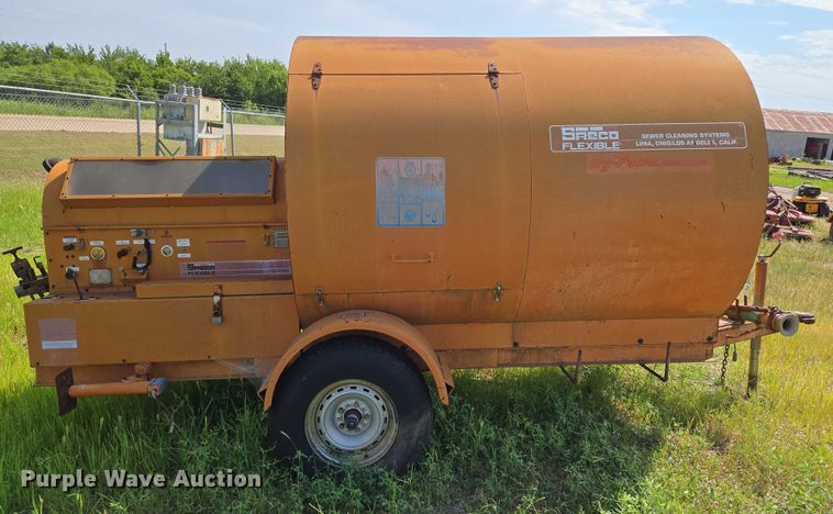 image for item EU3585 2022 Sreco-Flexible HMRSR516TR sewer cleaning trailer