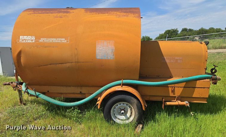 image for item EU3585 2022 Sreco-Flexible HMRSR516TR sewer cleaning trailer