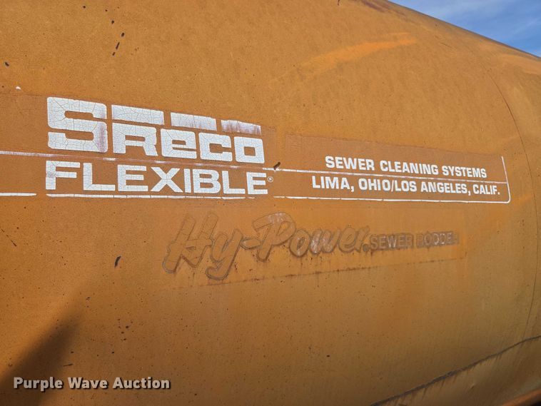 image for item EU3585 2022 Sreco-Flexible HMRSR516TR sewer cleaning trailer