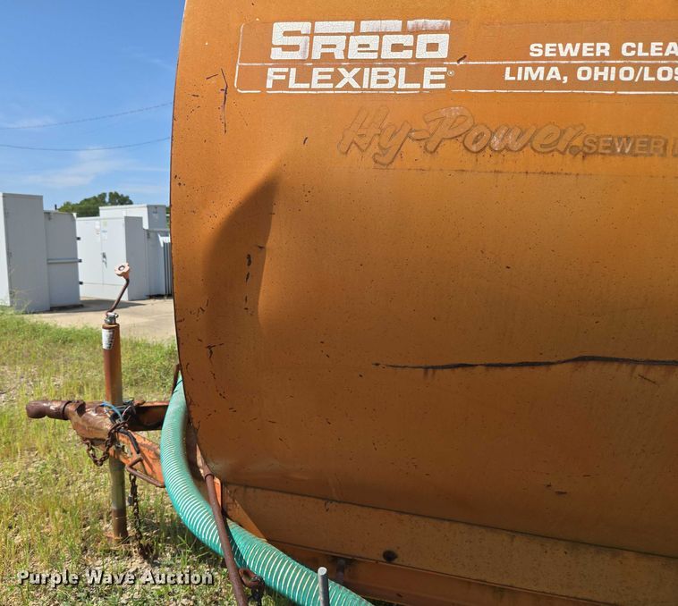 image for item EU3585 2022 Sreco-Flexible HMRSR516TR sewer cleaning trailer
