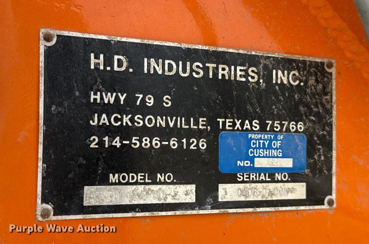 image for item EU3586 HD Industries TM 415-80 pothole patcher