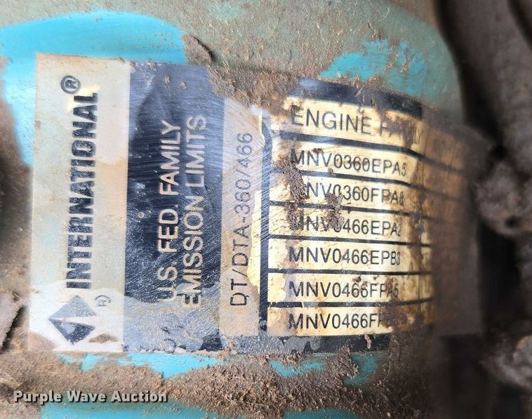 image for item EU3589 1991 International 4700 dump truck