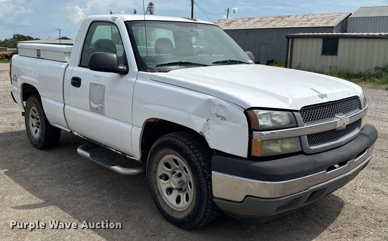 image for item EU3593 2005 Chevrolet Silverado 1500 pickup truck