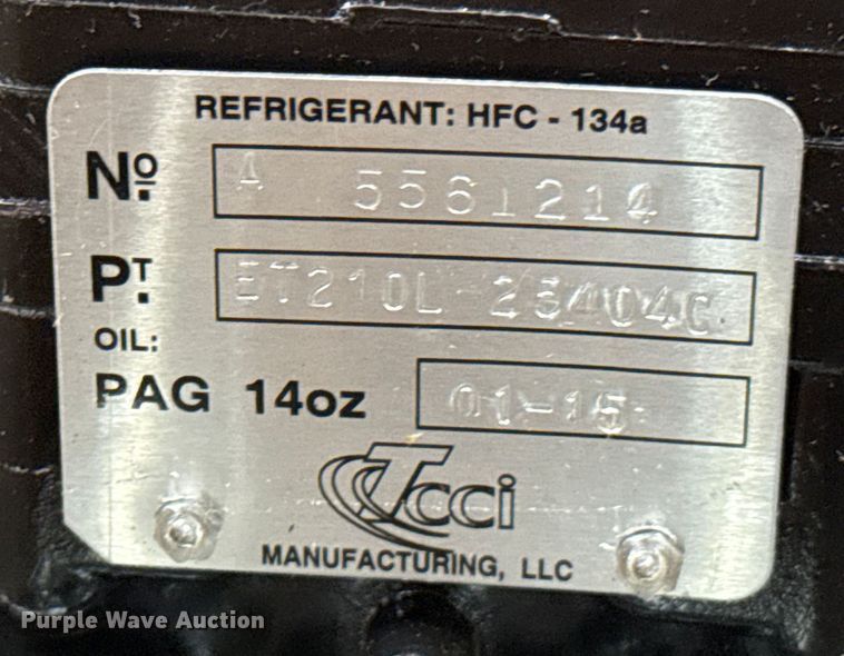 image for item EU3596 TCCI AC compressor