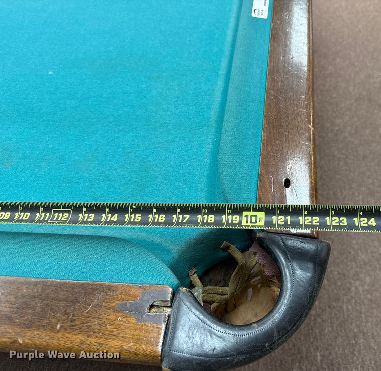 image for item EU3600 Brackett Billard Supply pool table