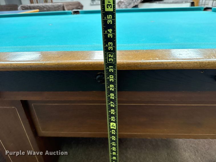 image for item EU3600 Brackett Billard Supply pool table