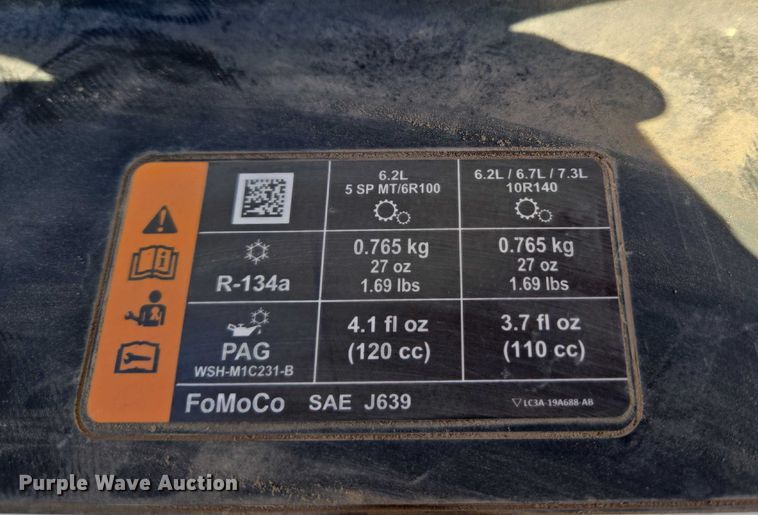 image for item EU3601 2020 Ford F350 Super Duty STX Crew Cab pickup truck