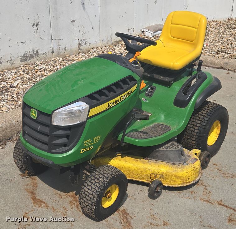 image for item EV1502 2015 John Deere D140 lawn mower